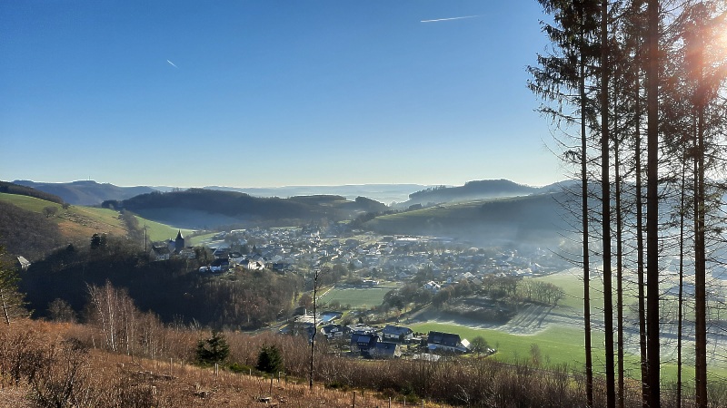 Blick vom großen Sonnenstück auf Grevenstein