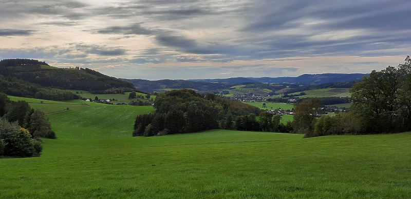 Blick auf Beisinghausen und Bremke