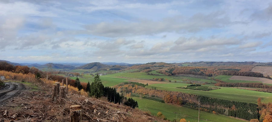 Blick vom Almenscheid ins Alte Testament, Altenhellefeld