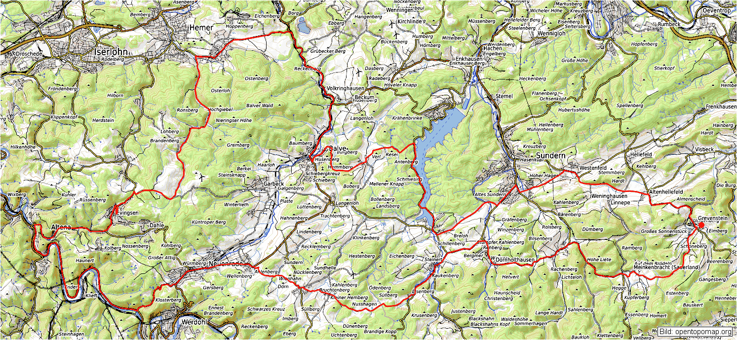 Rennrad Tour 13 : Drahtzieher-Runde