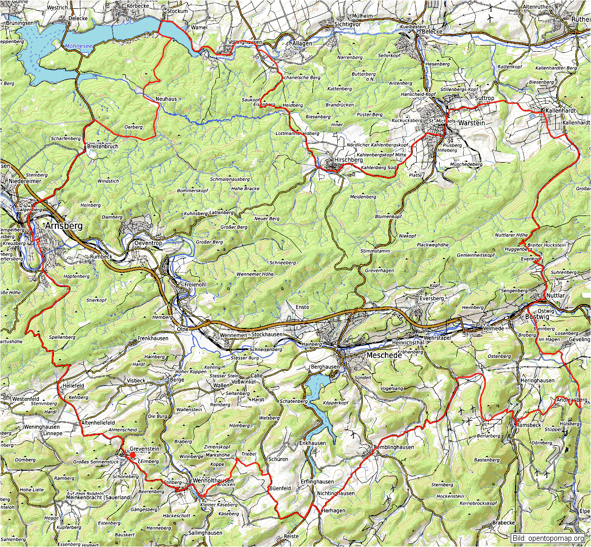 Rennrad-Tour 14 : Bergrennstrecke