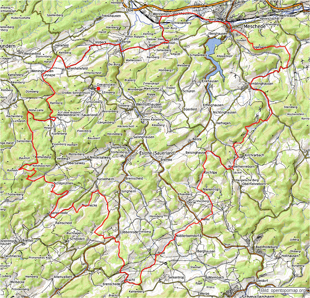  Rennrad-Tour 15 : Sauerlandromantik 