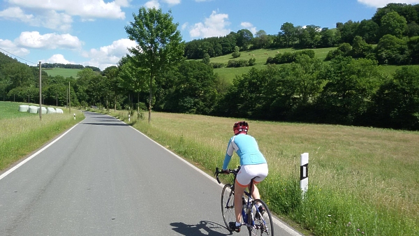  Auf der Straße Wenholthausen-Büemke 